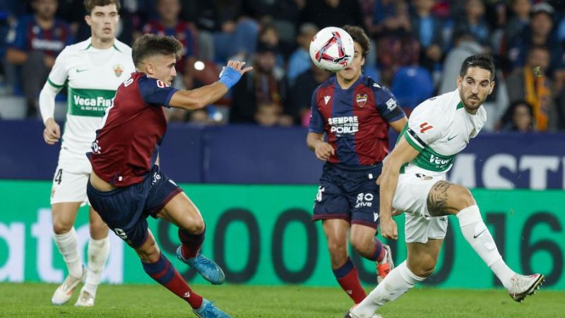 Bảng tỷ lệ kèo trận Levante vs Elche