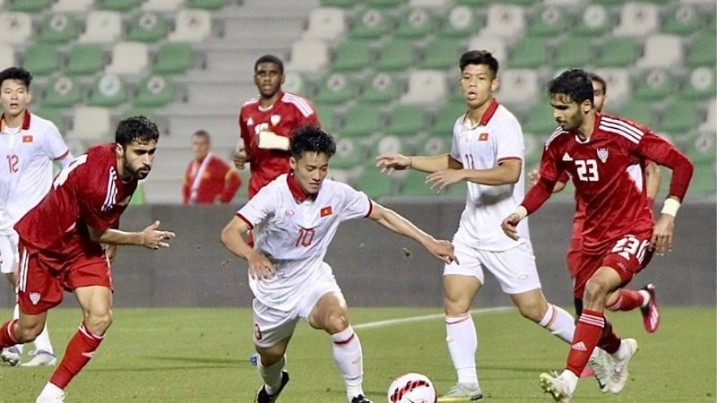 Bảng tỷ lệ kèo trận U23 Việt Nam vs U23 UAE