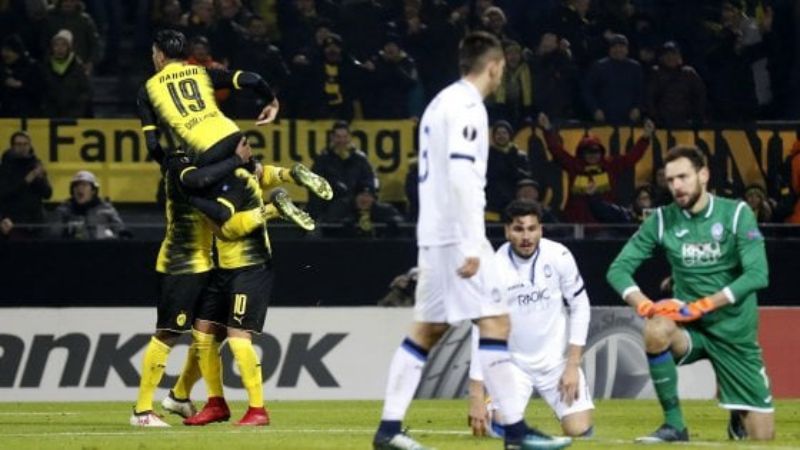 Bảng tỷ lệ kèo trận Borussia Dortmund vs Atalanta