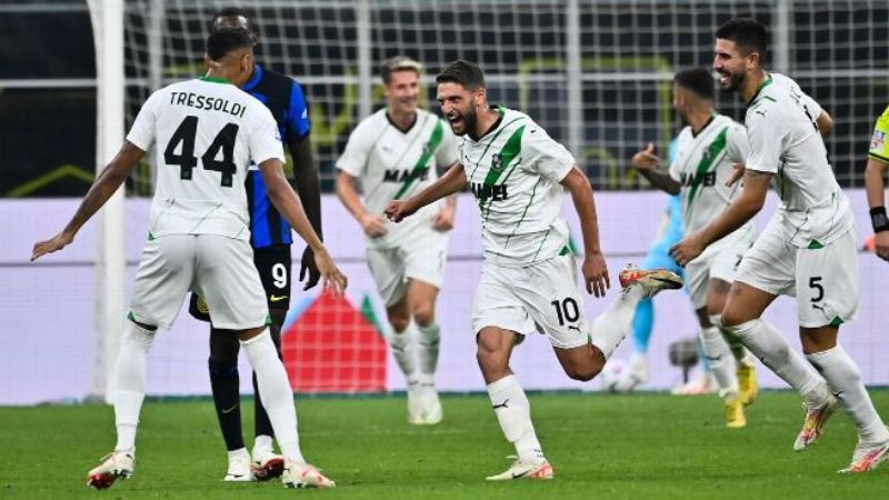 Bảng tỷ lệ kèo trận Sassuolo vs Inter Milan
